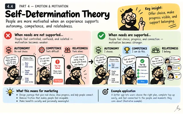Self-Determination Theory: illustrated teaching guide